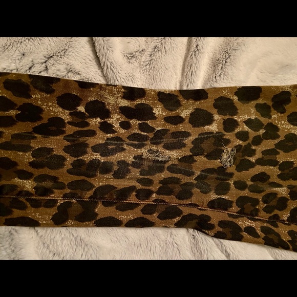 Pacsun Cheetah distressed stretch skinny jean - Picture 4 of 5